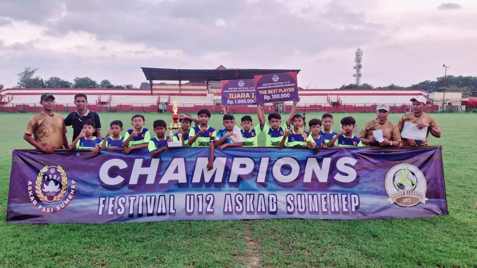 Kalahkan Arema Manding, Cangkreng FC Juara 1 Champions Festival U-12 Askab Sumenep (Ilustrasi)