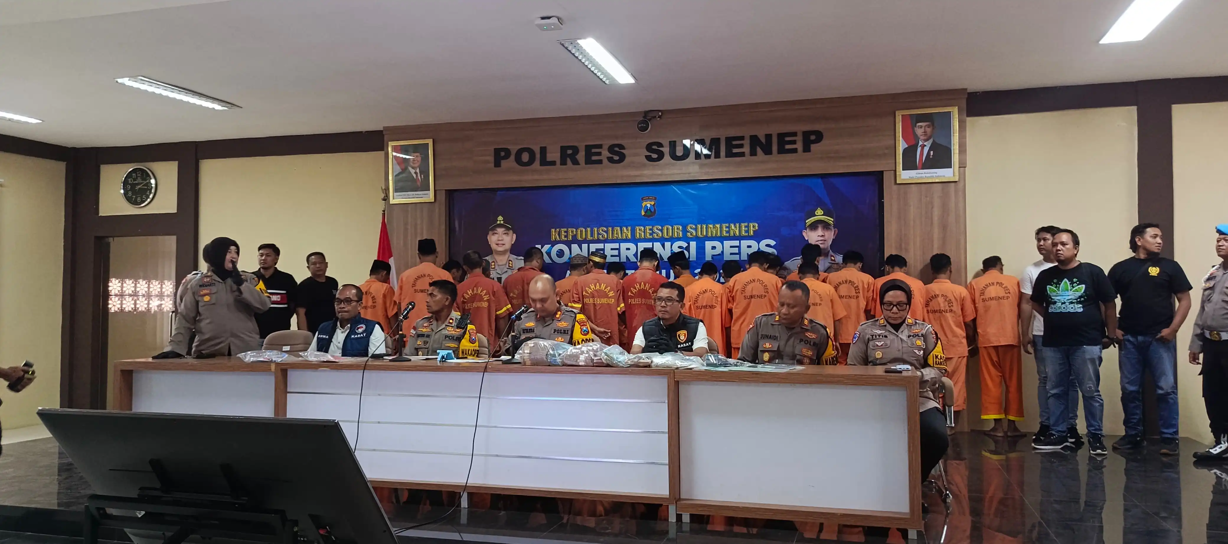 Polres Sumenep Gelar Konferensi Pers Akhir Tahun, Kinerja Penegakan Hukum Meningkat di 2025 (Ilustrasi)