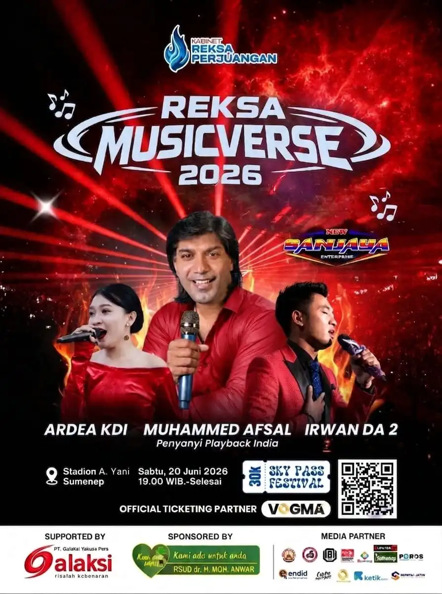 ‎Gebyar Musicverse 2026, Konser Spektakuler yang Ditunggu Masyarakat Sumenep‎ (Ilustrasi)